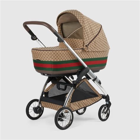 gucci baby stroller|newborn baby wearing gucci.